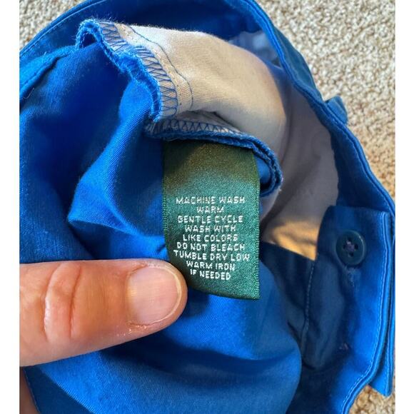 LAUREN, RALPH LAUREN WOMENS shorts, size 16 W, Blue - Picture 6 of 7